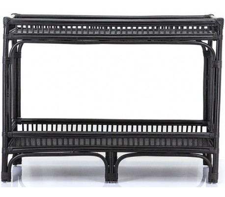 Reol i rattan B100 cm - Natur