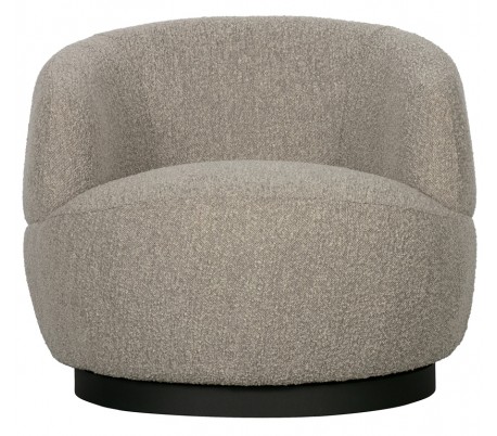 Rotérbar lænestol i kunstlæder H97 cm - Vintage grøn