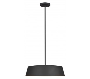 Asher Plafond Ø36,8 cm 3 x E14 - Sort