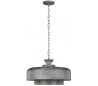 Haymarket Loftlampe i galvaniseret stål Ø46 cm 1 x E27 - Galvaniseret