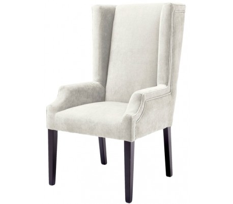 Tempio spisebordsstol i polyester H115 x B63 cm - Grå