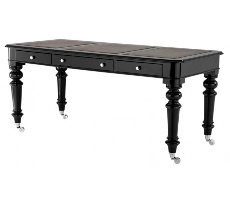 Tremont spisebord i egetræ og egefinér 225 x 100 cm - Charcoal