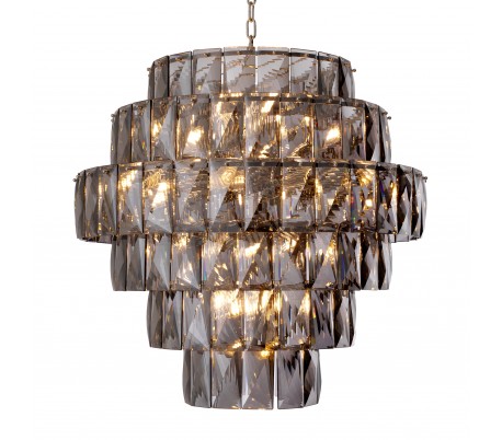 Vittoria S Lysekrone Ø66 cm 9 x E14 - Gylden glas