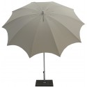 Maffei Bea parasol i polyester og stål Ø250 cm - Hvid