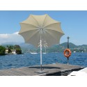 Maffei Bea parasol i polyester og stål Ø250 cm - Hvid