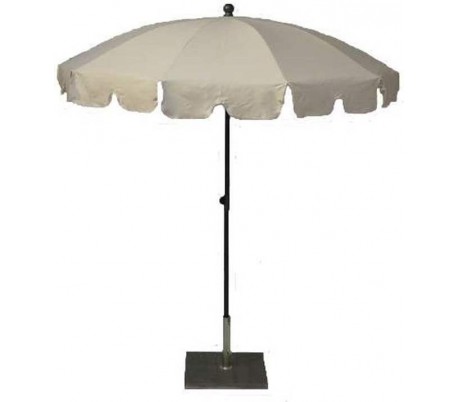 Maffei Allegro parasol i polyester og stål Ø200 cm - Blå