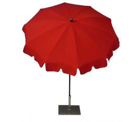 Maffei Allegro parasol i polyester og stål Ø200 cm - Gul