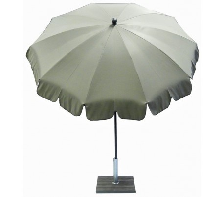 Maffei Allegro parasol i polyester og stål Ø200 cm - Rød