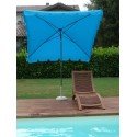 Maffei Allegro parasol i polyester og stål 200 x 200 cm - Natur