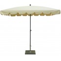 Maffei Allegro parasol i polyester og stål 200 x 200 cm - Natur