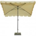 Maffei Allegro parasol i polyester og stål 200 x 200 cm - Natur