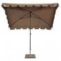 Maffei Allegro parasol i polyester og stål 240 x 150 cm - Natur
