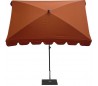 Maffei Allegro parasol i texma og stål 240 x 150 cm - Terracotta