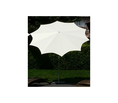 Maffei Estrella parasol i polyester og stål Ø250 cm - Natur