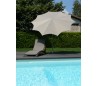 Maffei Estrella parasol i polyester og stål Ø250 cm - Taupe