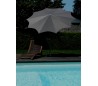 Maffei Estrella parasol i polyester og stål Ø250 cm - Antracit
