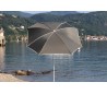 Maffei Malta parasol i polyester og stål Ø200 cm - Antracit
