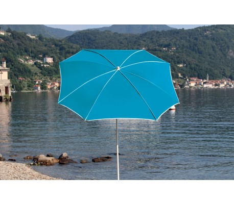 Maffei Malta parasol i texma og stål Ø200 cm - Lime