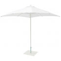 Maffei Malta parasol i polyester og stål Ø200 cm - Rød