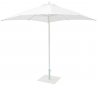 Maffei Kronos parasol i polyester og aluminium 225 x 225 cm - Hvid