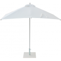 Maffei Malta parasol i polyester og stål Ø200 cm - Rød