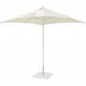 Maffei Kronos parasol i polyester og aluminium 225 x 225 cm - Hvid