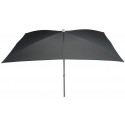 Maffei Kronos parasol i polyester og aluminium 225 x 225 cm - Taupe