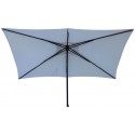 Maffei Kronos parasol i polyester og aluminium 225 x 225 cm - Hvid