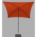 Maffei Kronos parasol i polyester og stål 200 x 200 cm - Gul