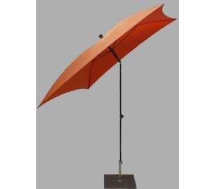 Maffei Kronos parasol i polyester og stål 200 x 200 cm - Gul 2