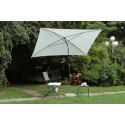 Maffei Kronos parasol i polyester og stål 200 x 200 cm - Natur
