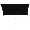Maffei Kronos parasol i polyester og stål 240 x 150 cm - Natur