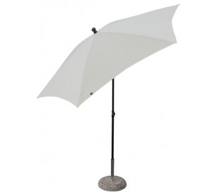 Maffei Kronos parasol i polyester og stål 240 x 150 cm - Antracit 2