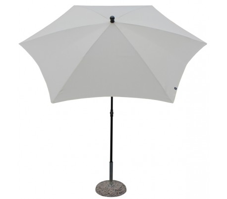 Maffei Kronos parasol i polyester og stål 240 x 150 cm - Antracit