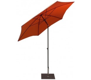 Maffei Kronos parasol i polyester og stål Ø250 cm - Taupe 2