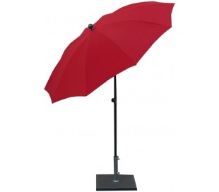 Maffei Kronos parasol i polyester og stål Ø200 cm - Blå 2