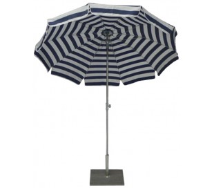 Maffei Flos parasol i dralon og stål Ø250 cm - Hvid/Taupe 2