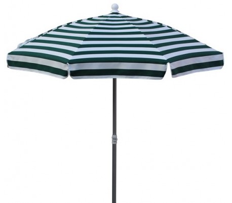 Maffei Superalux parasol i dralon og aluminium Ø200 cm - Hvid/Taupe