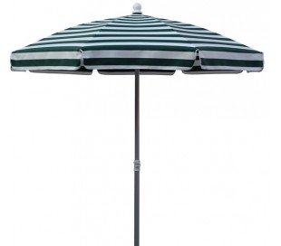 Maffei Superalux parasol i dralon og aluminium Ø200 cm - Hvid/Taupe 2