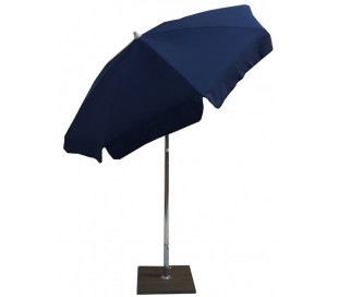 Maffei Kronos parasol i polyester og stål Ø200 cm - Blå 2