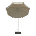Maffei Alux parasol i polyester og aluminium Ø200 cm - Blå