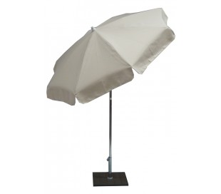 Maffei Alux parasol i polyester og aluminium Ø200 cm - Blå 2