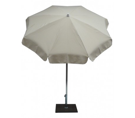 Maffei Alux parasol i polyester og aluminium Ø200 cm - Blå
