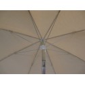 Maffei Alux parasol i polyester og aluminium Ø200 cm - Blå