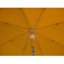 Maffei Alux parasol i polyester og aluminium Ø200 cm - Natur