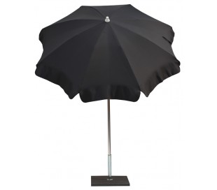 Maffei Alux parasol i polyester og aluminium Ø200 cm - Gul