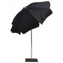 Maffei Alux parasol i polyester og aluminium Ø200 cm - Gul