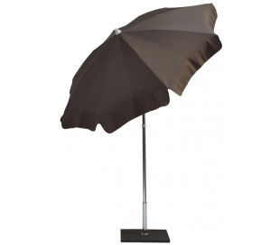 Maffei Alux parasol i polyester og aluminium Ø200 cm - Antracit 2
