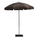 Maffei Alux parasol i polyester og aluminium Ø200 cm - Antracit