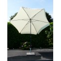 Maffei Allegro parasol i polyester og stål Ø280 cm - Natur